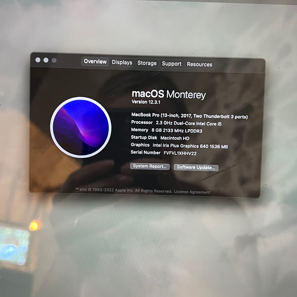 MacBook Pro 2017 - Picture 4 of 15